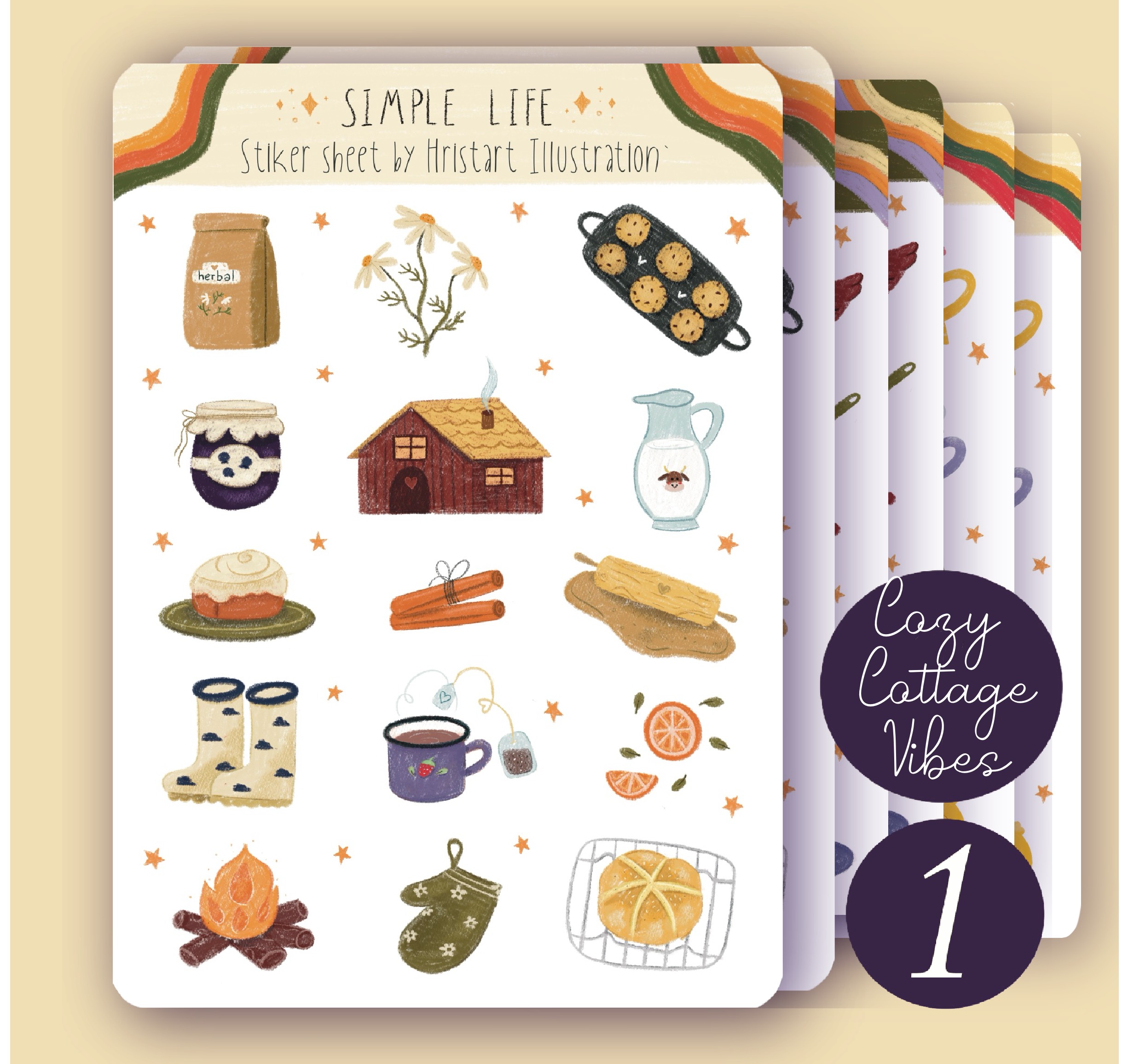 Stiker sheets - imagine 5