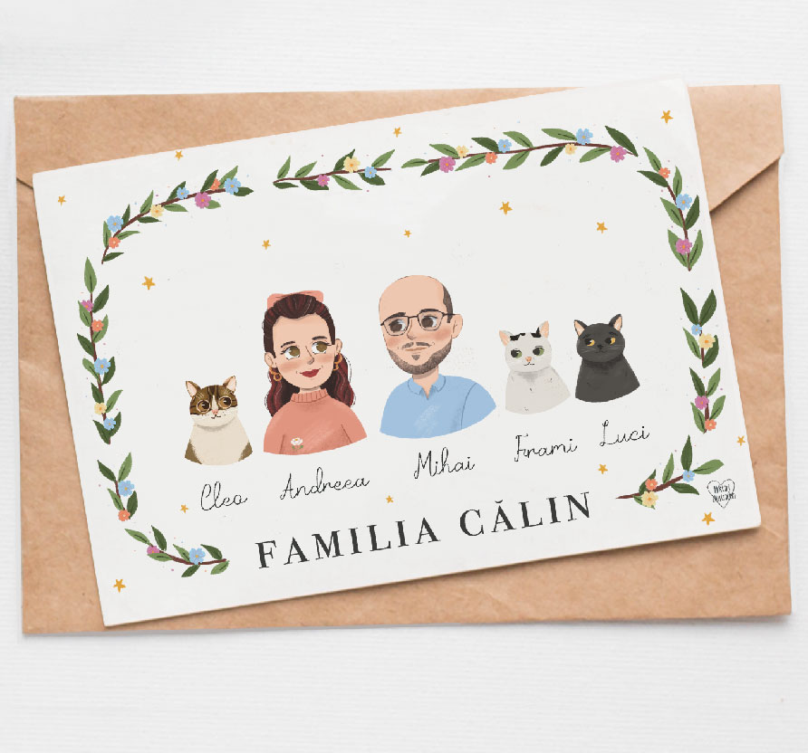 Ilustratie membrii familiei - imagine 4