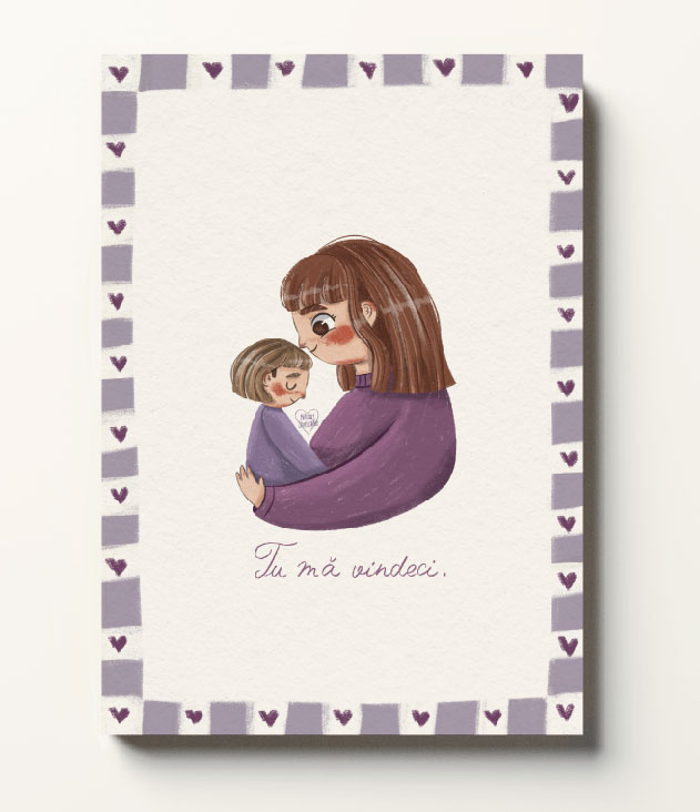 Print de artă – ”Tu ma vindeci” - imagine 2