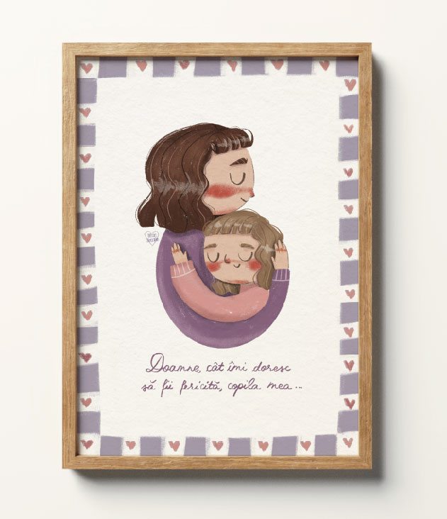 Print de artă – ”Fericire”