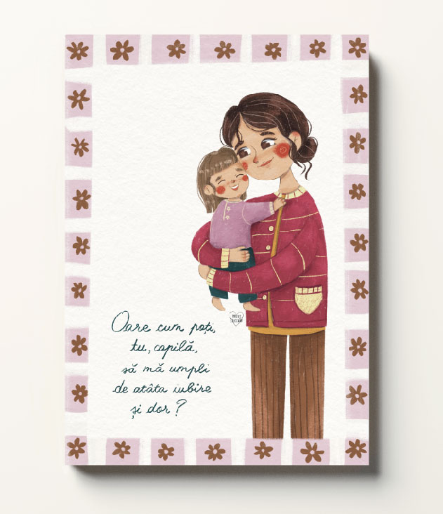 Print de artă – ”Iubire și dor” - imagine 2