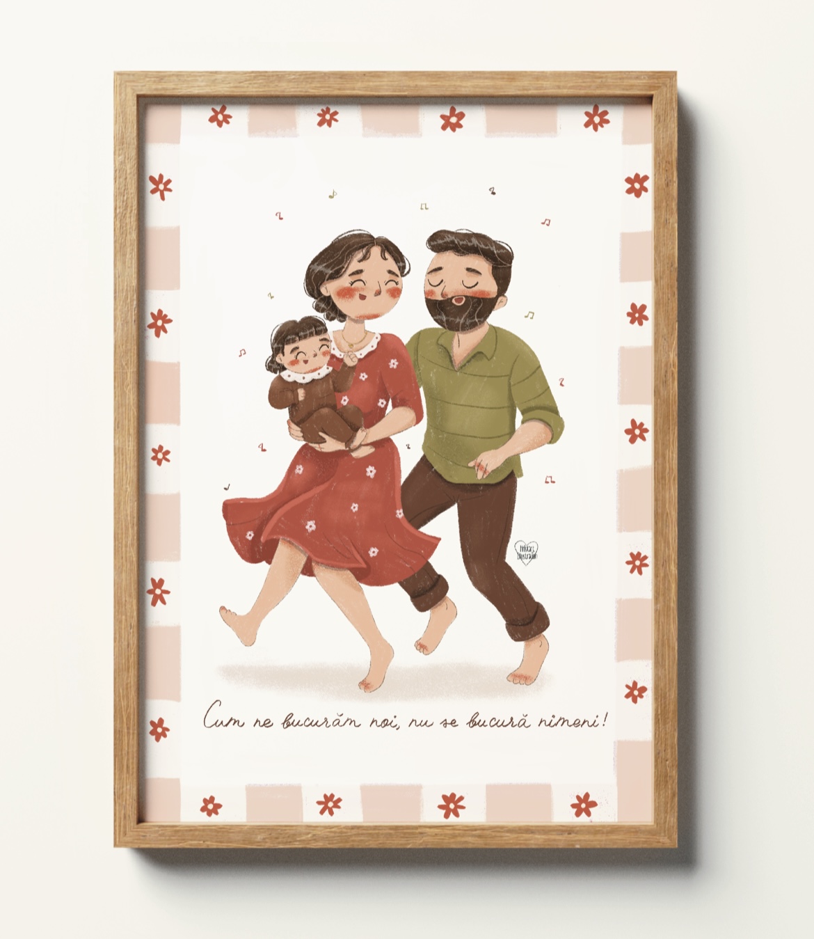 Print de artă – ”Bucurie”