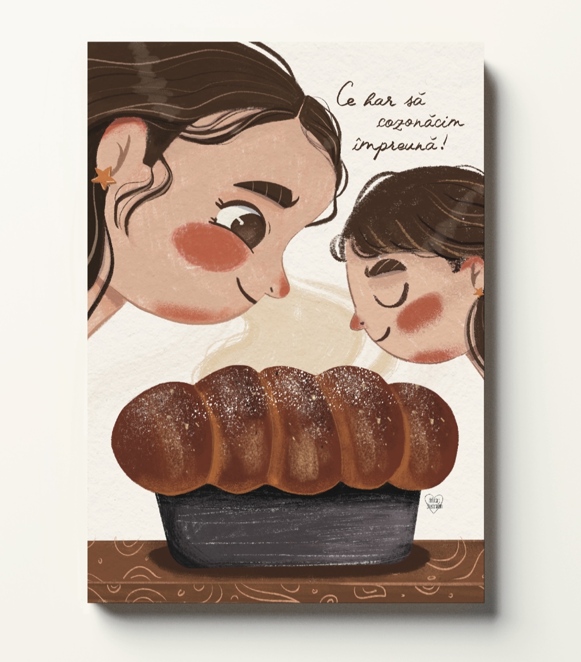 Print de artă – "Ce har să cozonăcim împreună" - imagine 3