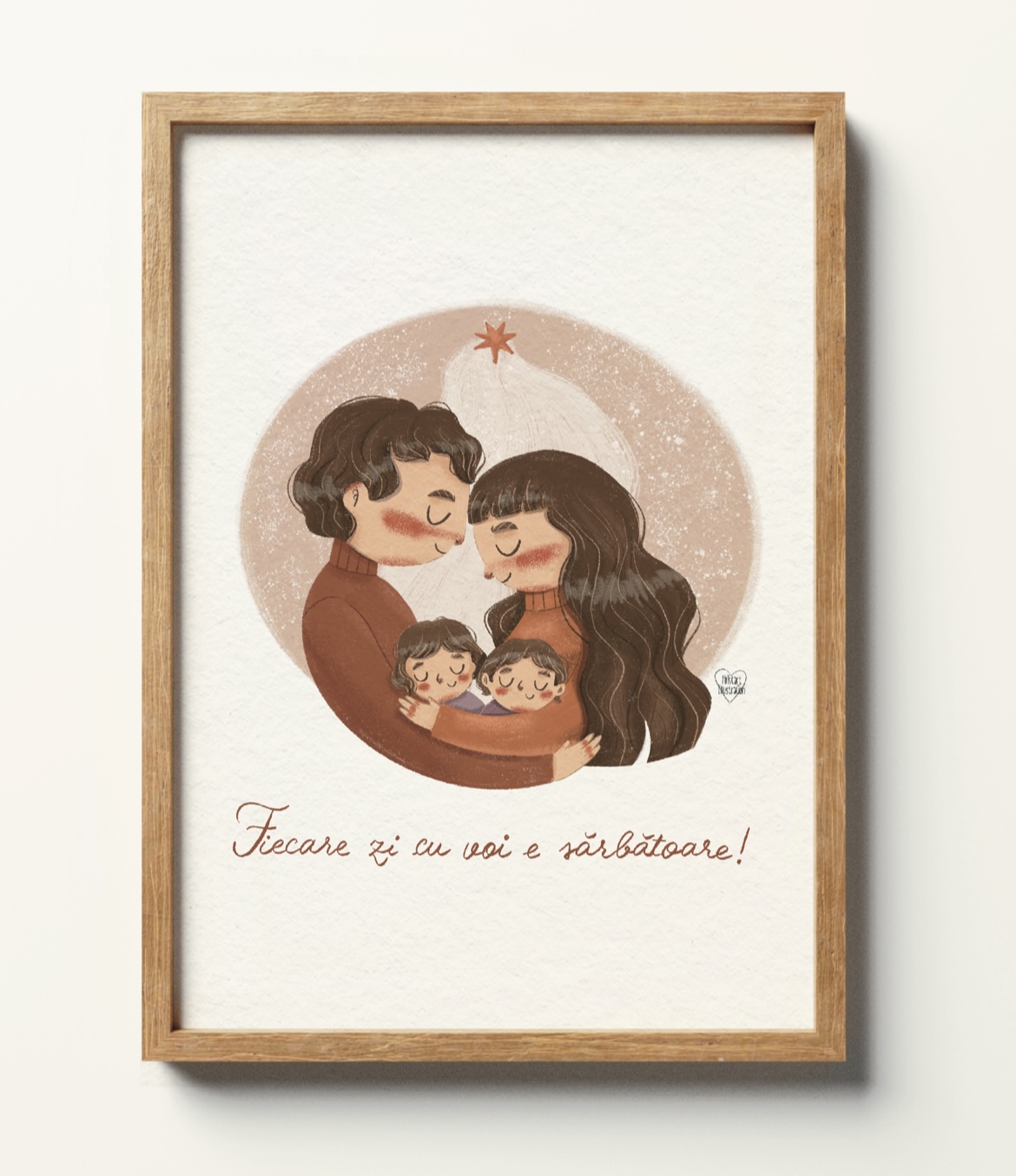 Print de artă – ”Fiecare zi e sărbătoare!"