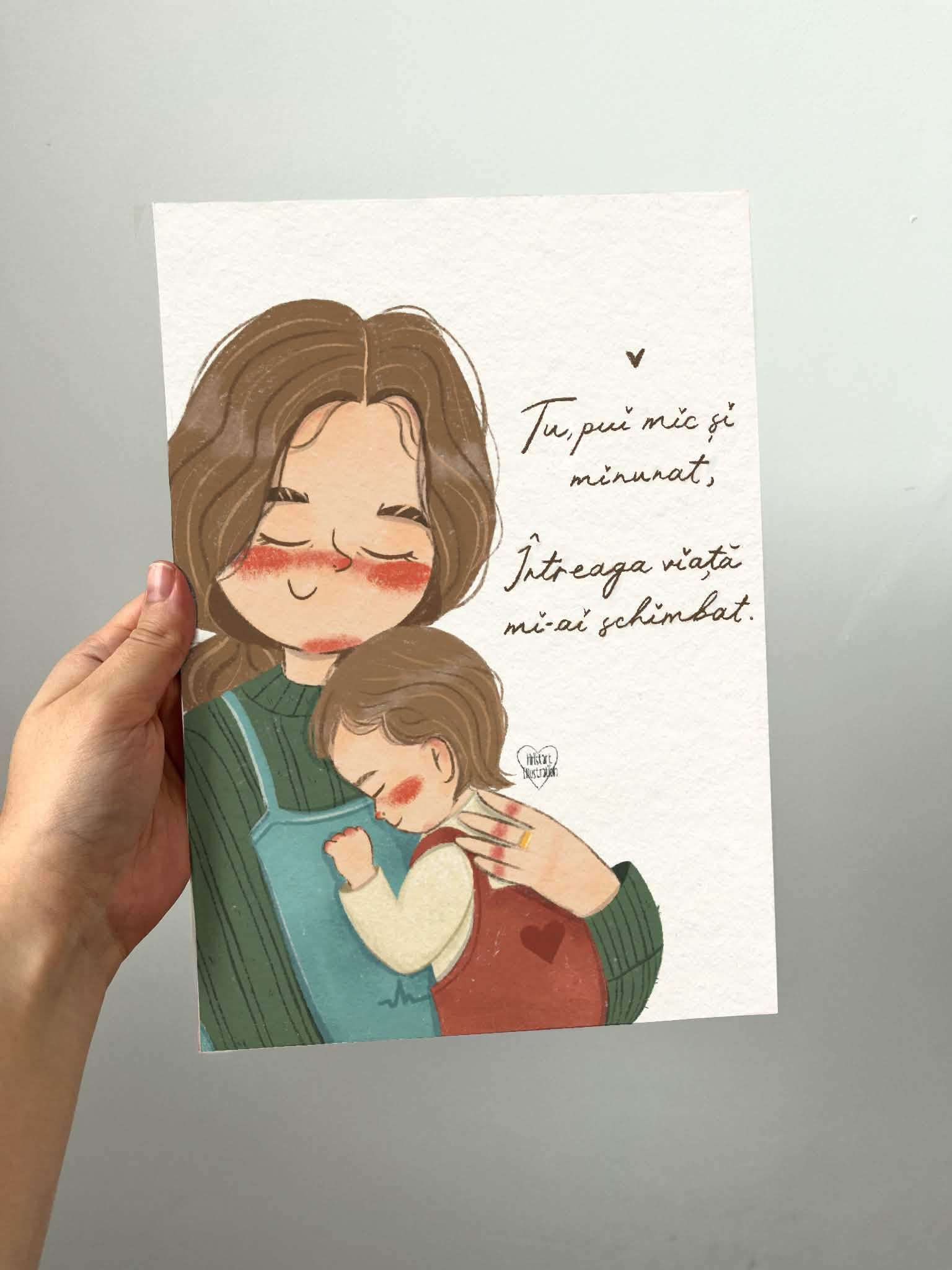 Print de artă – ”Pui mic și minunat”